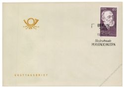 DDR 1971 FDC Mi-Nr. 1707 SSt. Berhmte Persnlichkeiten