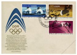 DDR 1972 FDC Mi-Nr. 1753-1758 SSt. Olympische Sommerspiele