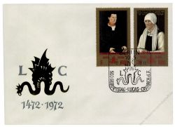 DDR 1972 FDC Mi-Nr. 1769-1772 SSt. 500. Geburtstag von Lucas Cranach d. .