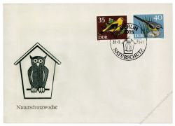 DDR 1973 FDC Mi-Nr. 1834-1841 SSt. Geschtzte Singvgel