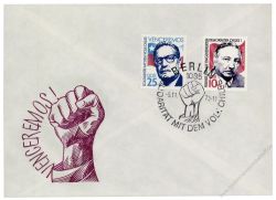 DDR 1973 FDC Mi-Nr. 1890-1891 SSt. Solidaritt mit dem chilenischen Volk