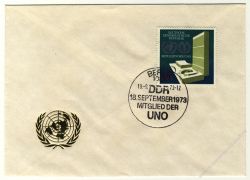 DDR 1973 FDC Mi-Nr. 1883 SSt. Aufnahme in die Vereinten Nationen