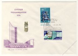 DDR 1974 FDC Mi-Nr. 1931-1932 SSt. Leipziger Frhjahrsmesse