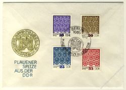 DDR 1974 FDC Mi-Nr. 1963-1966 SSt. Plauener Spitze