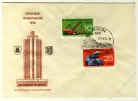 DDR 1974 FDC Mi-Nr. 1973-1974 SSt. Leipziger Herbstmesse