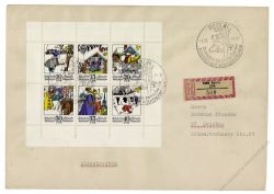 DDR 1974 FDC Mi-Nr. 1995-2000C (Klb) SSt. Zwitscher hin und zwitscher her