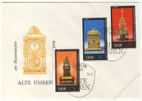 DDR 1975 FDC Mi-Nr. 2055-2060 SSt. Alte Uhren