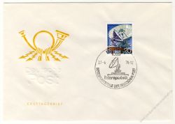 DDR 1976 FDC Mi-Nr. 2122 SSt. Bodenfunkstelle Intersputnik