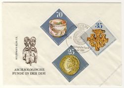 DDR 1976 FDC Mi-Nr. 2182-2186 SSt. Archologische Funde in der DDR