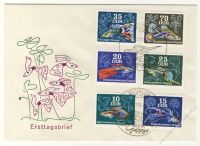 DDR 1976 FDC Mi-Nr. 2176-2181 SSt. Zierfische