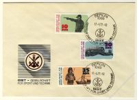 DDR 1977 FDC Mi-Nr. 2220-2222 SSt. 25 Jahre Gesellschaft fr Sport und Technik