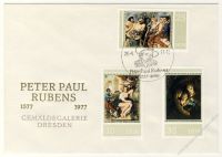 DDR 1977 FDC Mi-Nr. 2229-2234 SSt. 400. Geburtstag von Peter Paul Rubens