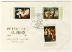 DDR 1977 FDC Mi-Nr. 2229-2234 SSt. 400. Geburtstag von Peter Paul Rubens