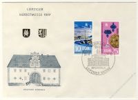 DDR 1977 FDC Mi-Nr. 2250-2251 SSt. Leipziger Herbstmesse