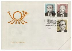 DDR 1977 FDC Mi-Nr. 2264-2266 SSt. Persnlichkeiten der deutschen Arbeiterbewegung