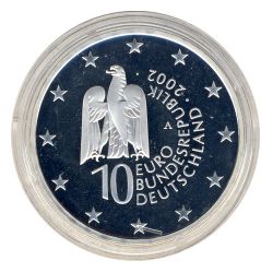 BRD 2002 J.495 10 Euro Museumsinsel Berlin PP