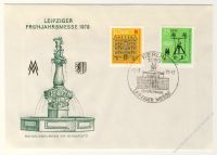 DDR 1978 FDC Mi-Nr. 2308-2309 SSt. Leipziger Frhjahrsmesse