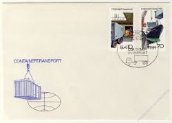 DDR 1978 FDC Mi-Nr. 2326-2329 SSt. Containertransport