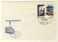 DDR 1978 FDC Mi-Nr. 2326-2329 SSt. Containertransport