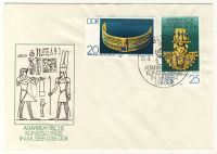 DDR 1978 FDC Mi-Nr. 2330-2335 SSt. Altafrikanische Kunstschtze in Museen der DDR