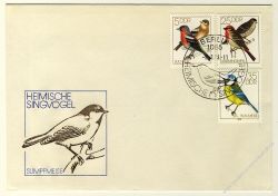 DDR 1979 FDC Mi-Nr. 2388-2393 SSt. Heimische Singvgel