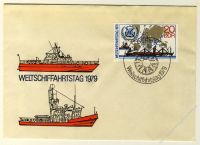 DDR 1979 FDC Mi-Nr. 2405 SSt. Weltschifffahrtstag