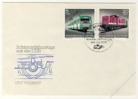 DDR 1979 FDC Mi-Nr. 2414-2417 SSt. Schienenfahrzeuge