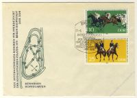 DDR 1979 FDC Mi-Nr. 2449-2450 SSt. Internationaler Kongress fr Pferdezucht der sozialistischen Staaten