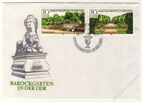 DDR 1980 FDC Mi-Nr. 2486-2489 SSt. Barockgrten