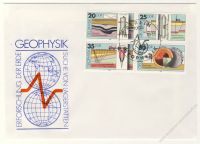 DDR 1980 FDC Mi-Nr. 2557-2560 (ZD) SSt. Geophysik