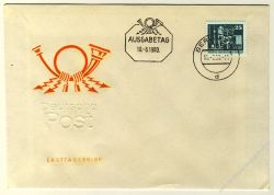 DDR 1980 FDC Mi-Nr. 2521 ESt. Aufbau in der DDR