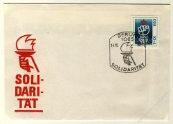 DDR 1980 FDC Mi-Nr. 2548 SSt. Internationale Solidaritt