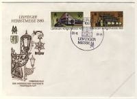 DDR 1980 FDC Mi-Nr. 2539-2540 SSt. Leipziger Herbstmesse