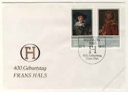 DDR 1980 FDC Mi-Nr. 2543-2546 SSt. 400. Geburtstag von Frans Hals