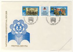 DDR 1979 FDC Mi-Nr. 2426-2427 (ZD) SSt. Nationales Jugendfestival Berlin