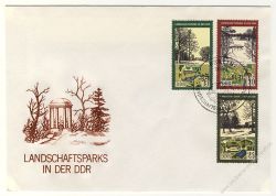 DDR 1981 FDC Mi-Nr. 2611-2616 SSt. Landschaftsparks