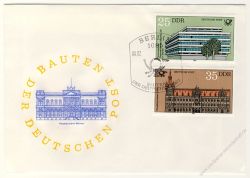 DDR 1982 FDC Mi-Nr. 2673-2676 SSt. Bauten der Deutschen Post