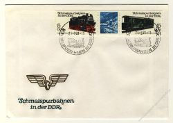 DDR 1981 FDC Mi-Nr. 2629-2632 (ZD) SSt. Schmalspurbahnen