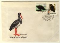 DDR 1982 FDC Mi-Nr. 2702-2705 SSt. Geschtzte Greifvgel