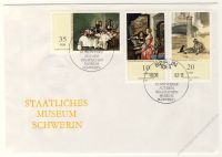 DDR 1982 FDC Mi-Nr. 2726-2731 SSt. Staatliches Museum Schwerin