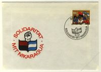 DDR 1983 FDC Mi-Nr. 2834 SSt. Solidaritt mit Nicaragua