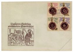 DDR 1984 FDC Mi-Nr. 2884-2887 (ZD) ESt. Historische Siegel