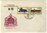 DDR 1984 FDC Mi-Nr. 2862-2863 SSt. Leipziger Frhjahrsmesse