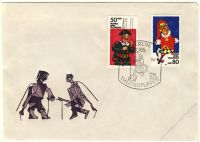 DDR 1984 FDC Mi-Nr. 2876-2877 SSt. Theaterpuppen