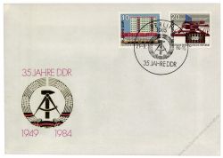 DDR 1984 FDC Mi-Nr. 2888-2889 SSt. 35 Jahre Deutsche Demokratische Republik