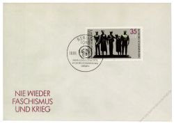 DDR 1984 FDC Mi-Nr. 2897 SSt. Internationale Mahn- und Gedenksttten