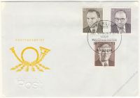 DDR 1985 FDC Mi-Nr. 2920-2922 SSt. Persnlichkeiten der deutschen Arbeiterbewegung