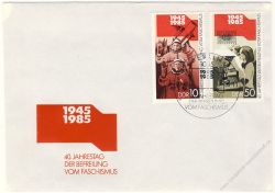 DDR 1985 FDC Mi-Nr. 2941-2944 SSt. 40. Jahrestag der Befreiung vom Faschismus