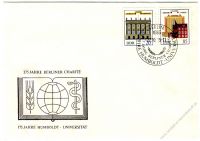 DDR 1985 FDC Mi-Nr. 2980-2981 SSt. 175 Jahre Humboldt-Universitt zu Berlin, 275 Jahre Charit Berlin