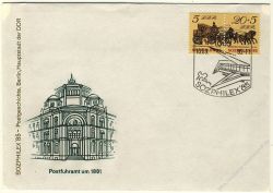 DDR 1985 FDC Mi-Nr. 2965-2966 (ZD) SSt. Internationale Briefmarkenausstellung